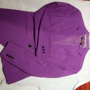 NWOT Nine West purple blazer